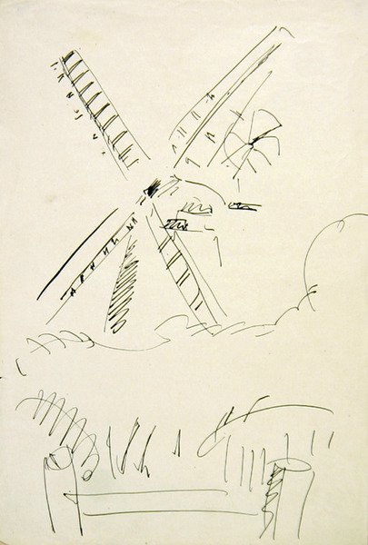 Windmill by Henri Gaudier Brzeska