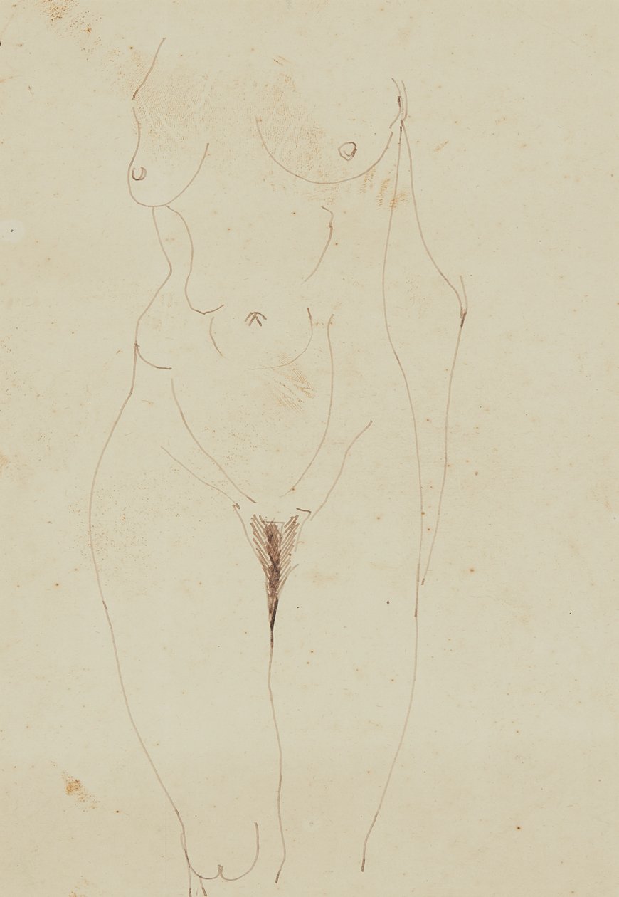 Female Nude Torso by Henri Gaudier Brzeska