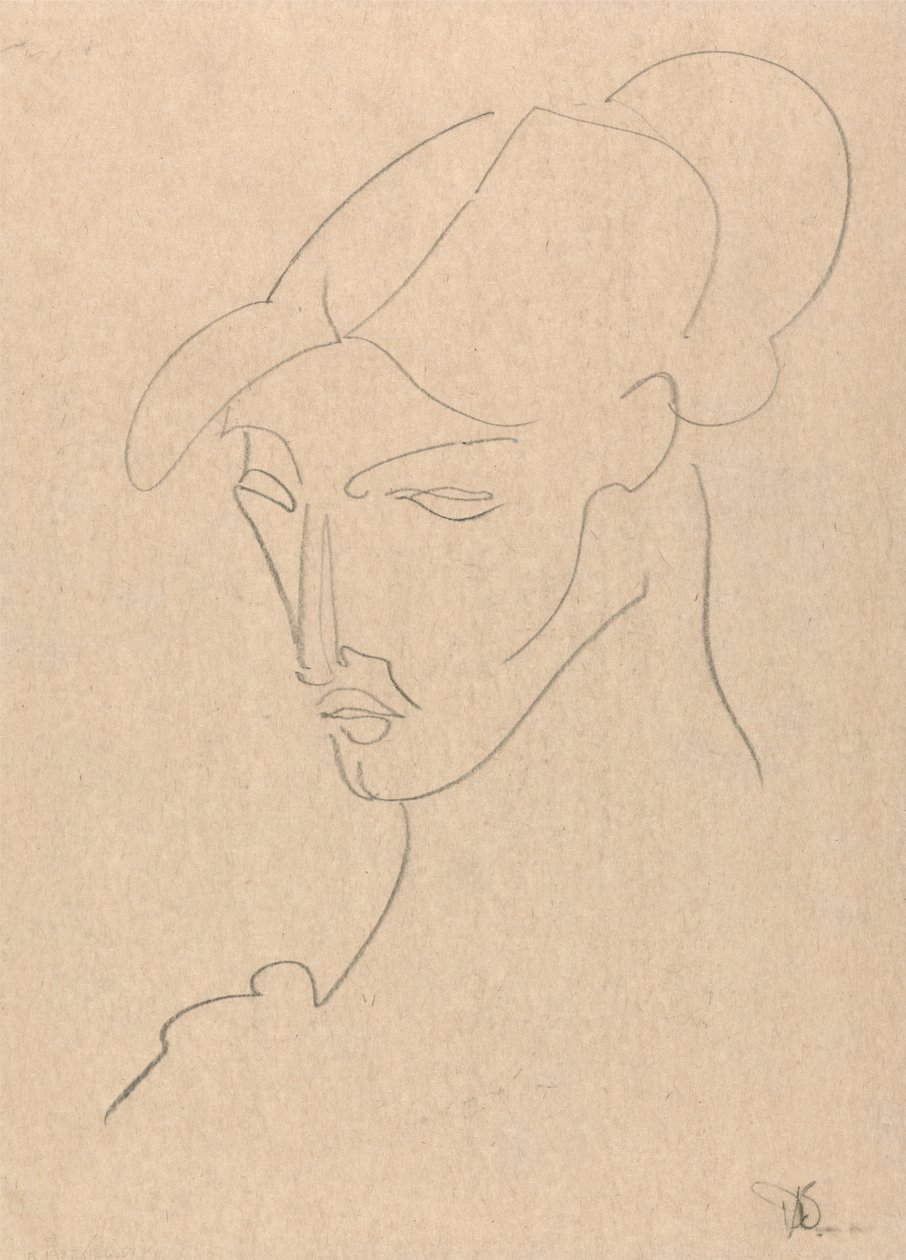 Portrait of a Woman by Henri Gaudier Brzeska
