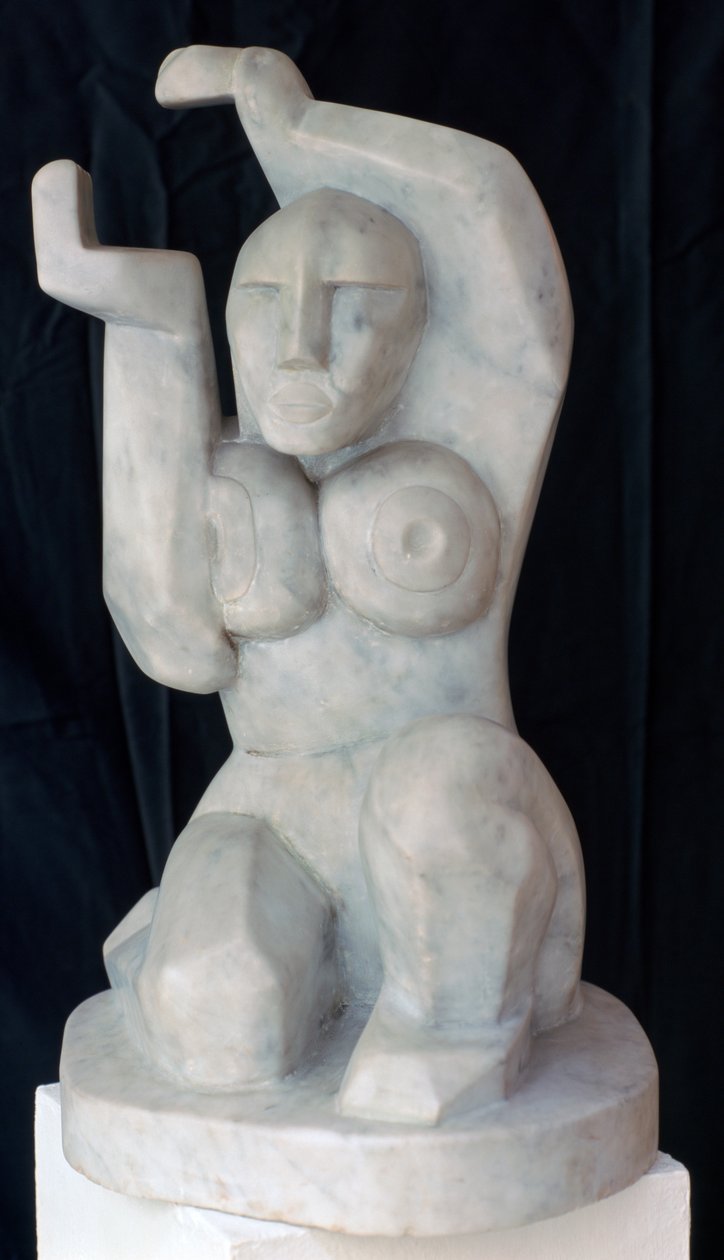 Seated Woman, c1911-1915 by Henri Gaudier Brzeska