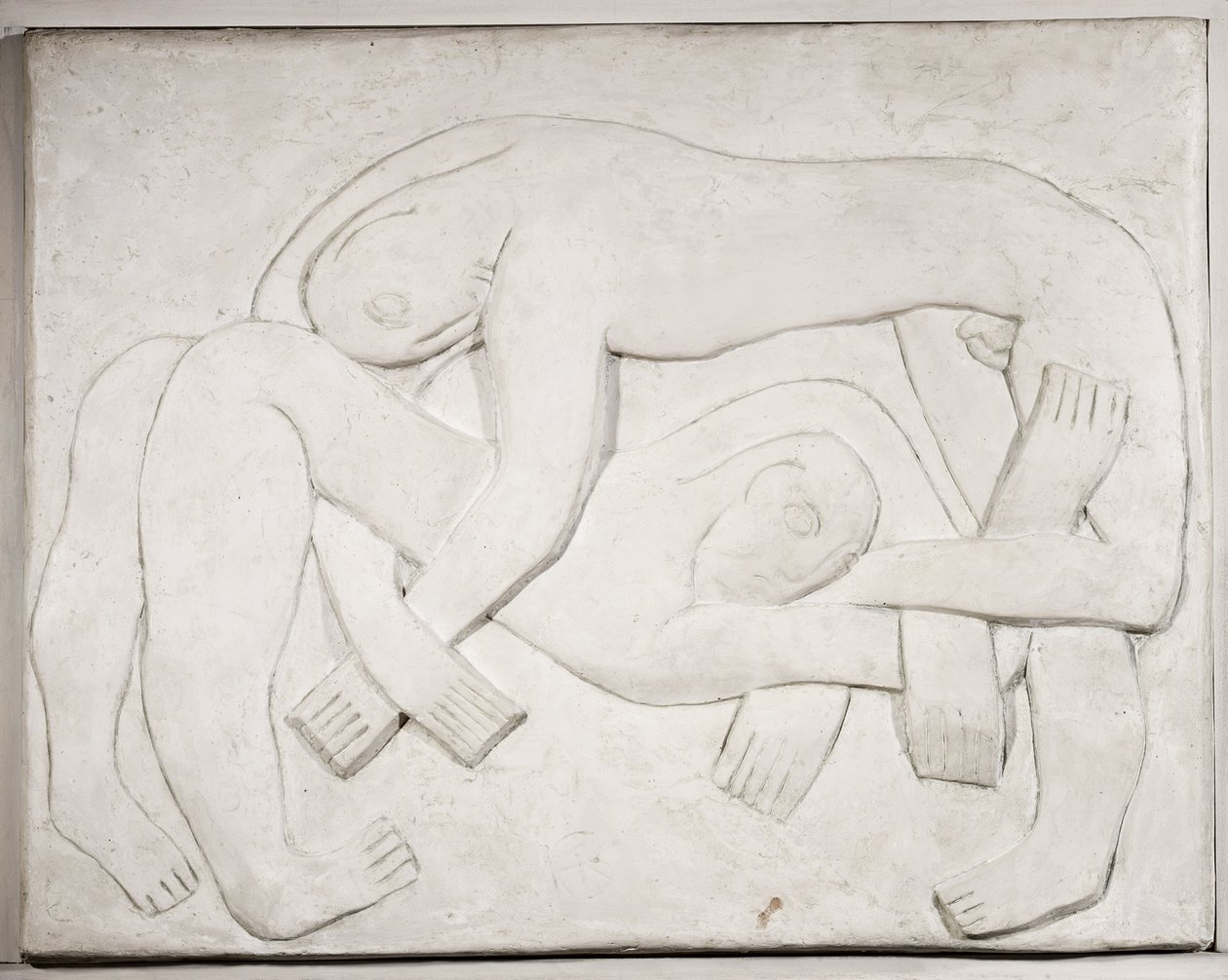 Wrestlers by Henri Gaudier Brzeska