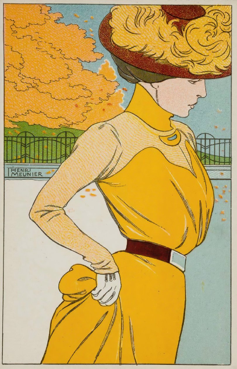 Taking a Walk by Henri Georges Meunier