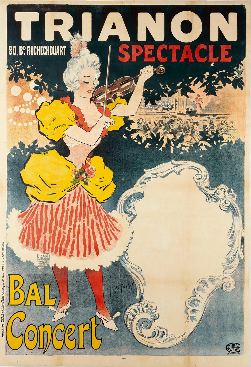 Trianon Spectacle Bal Concert by Henri Georges Meunier
