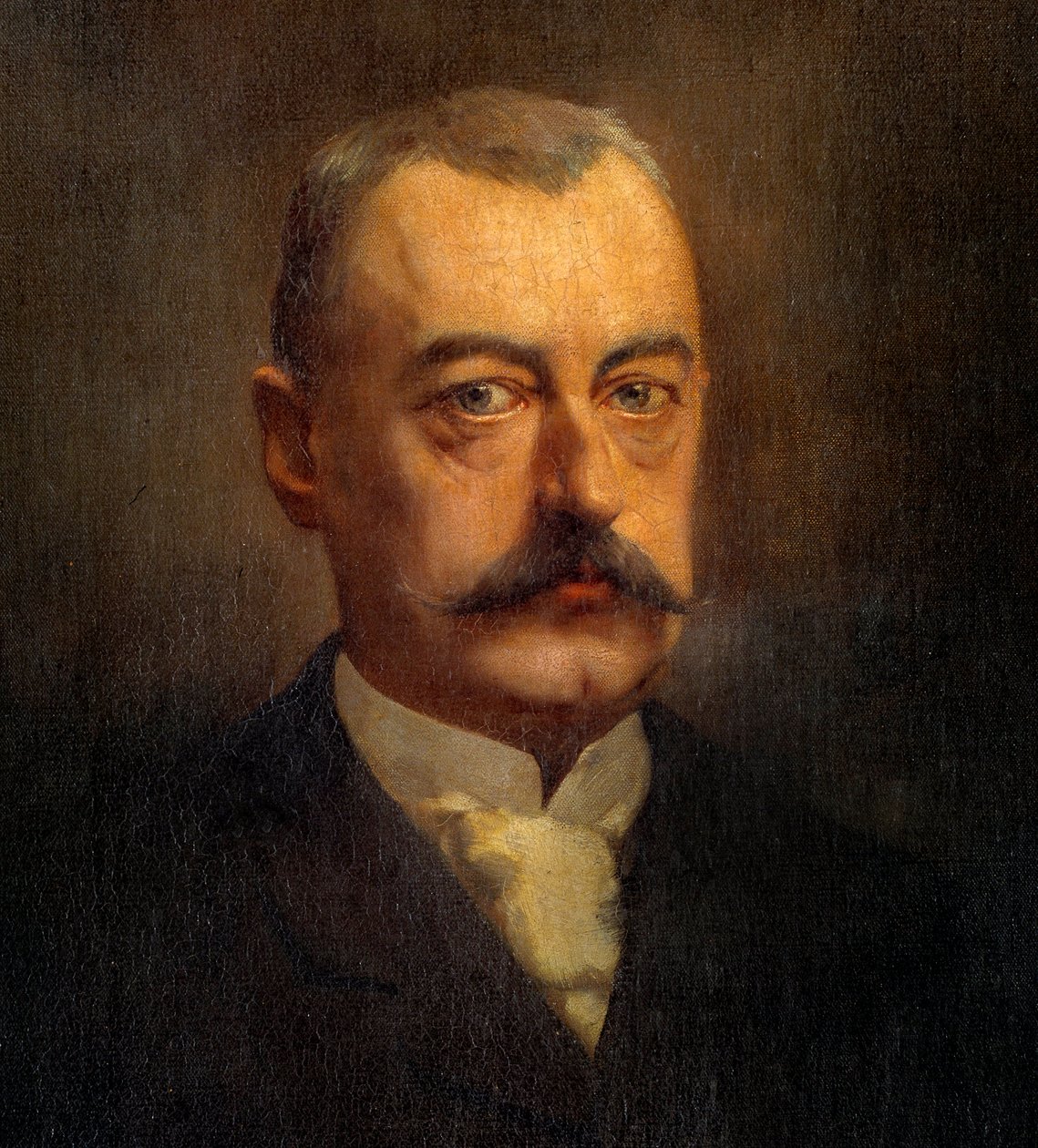 Portrait of Pierre Waldeck Rousseau (detail) by Henri Gervex
