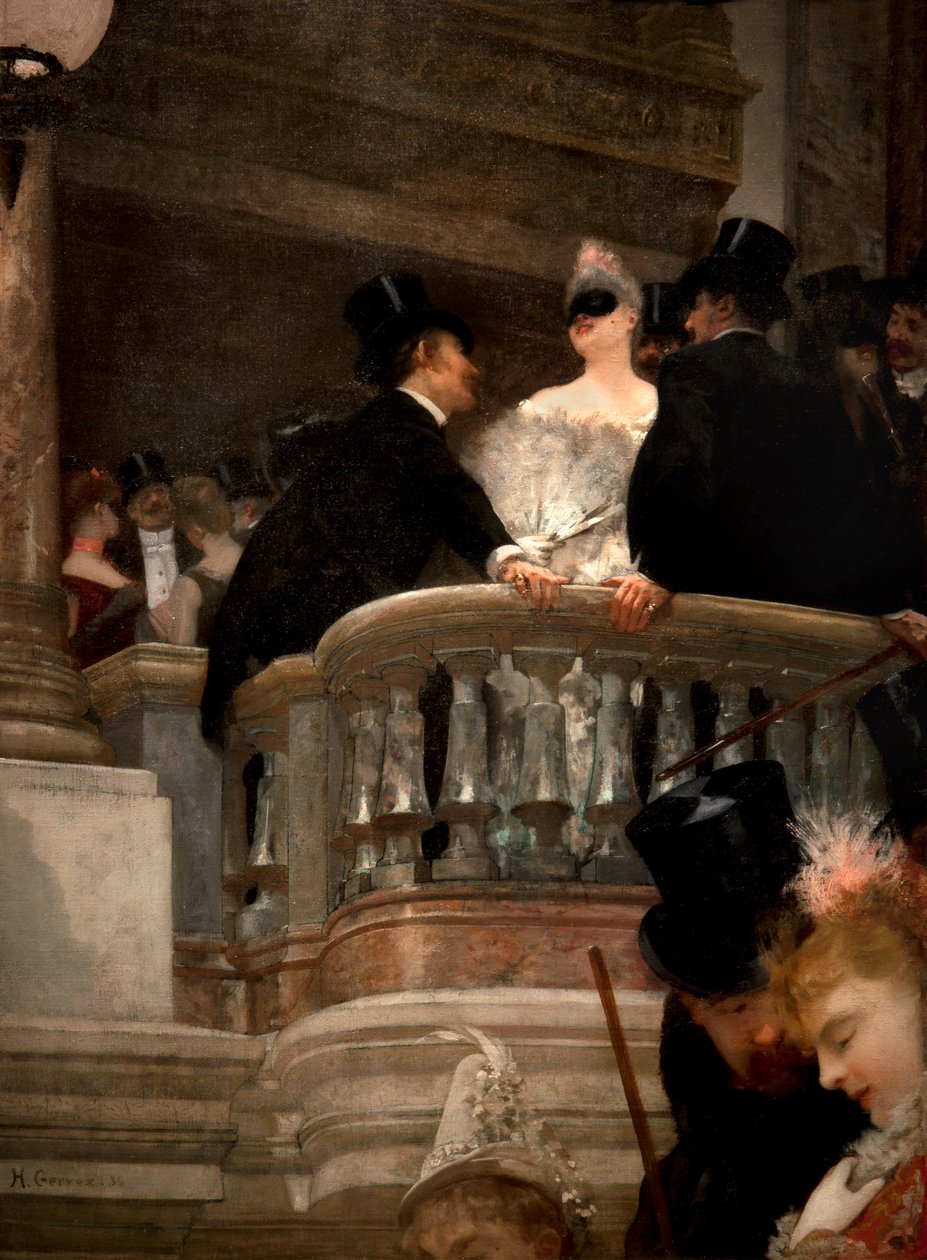 The Opera Ball by Henri Gervex