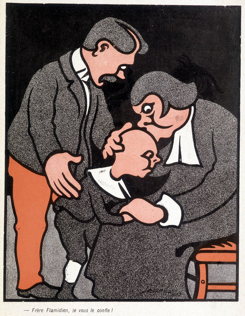 Brother Flamidien, I Entrust Him to You by Henri Gustave Jossot