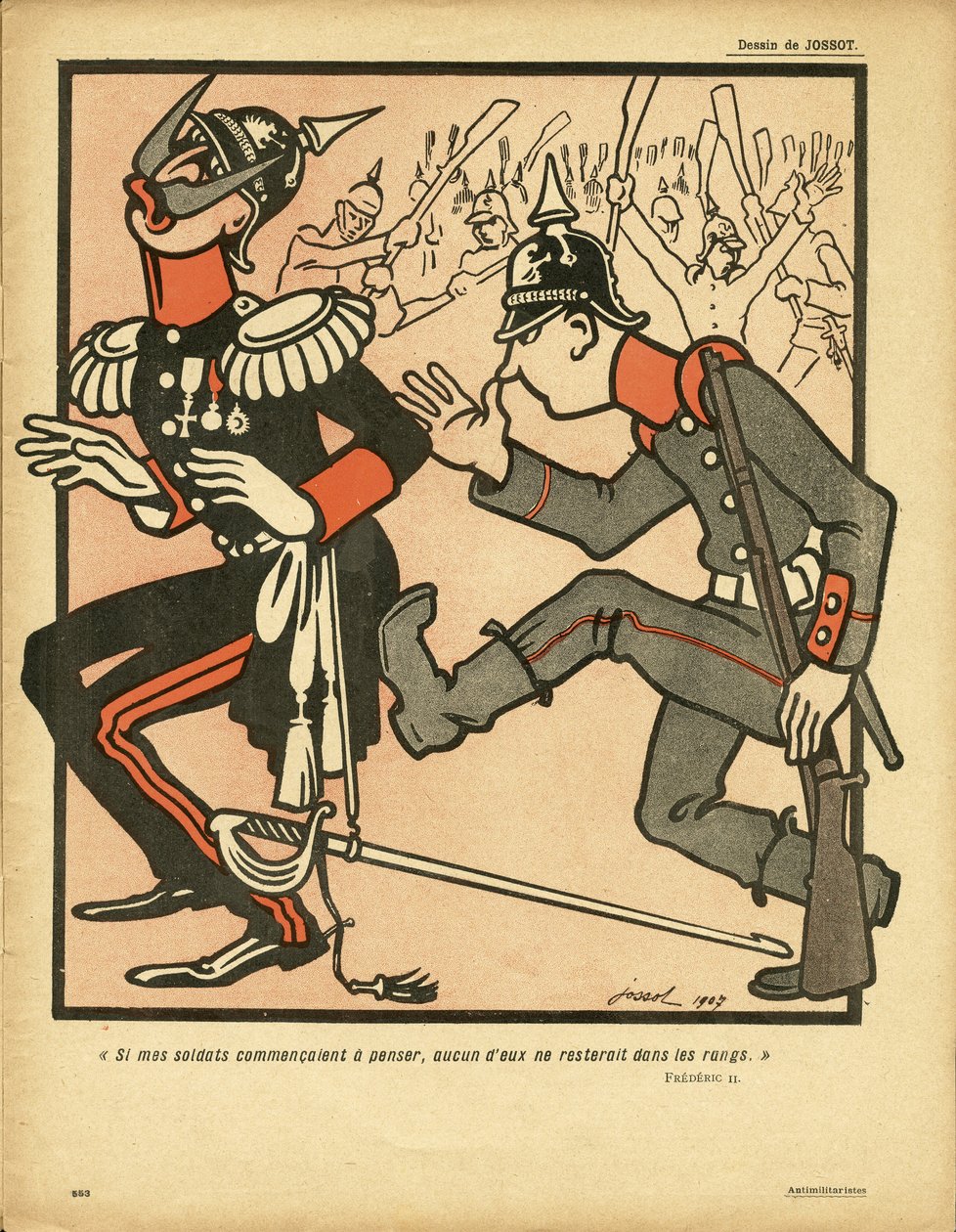 The Plate of Butter, Number 347, Satirical in Colors by Henri Gustave Jossot