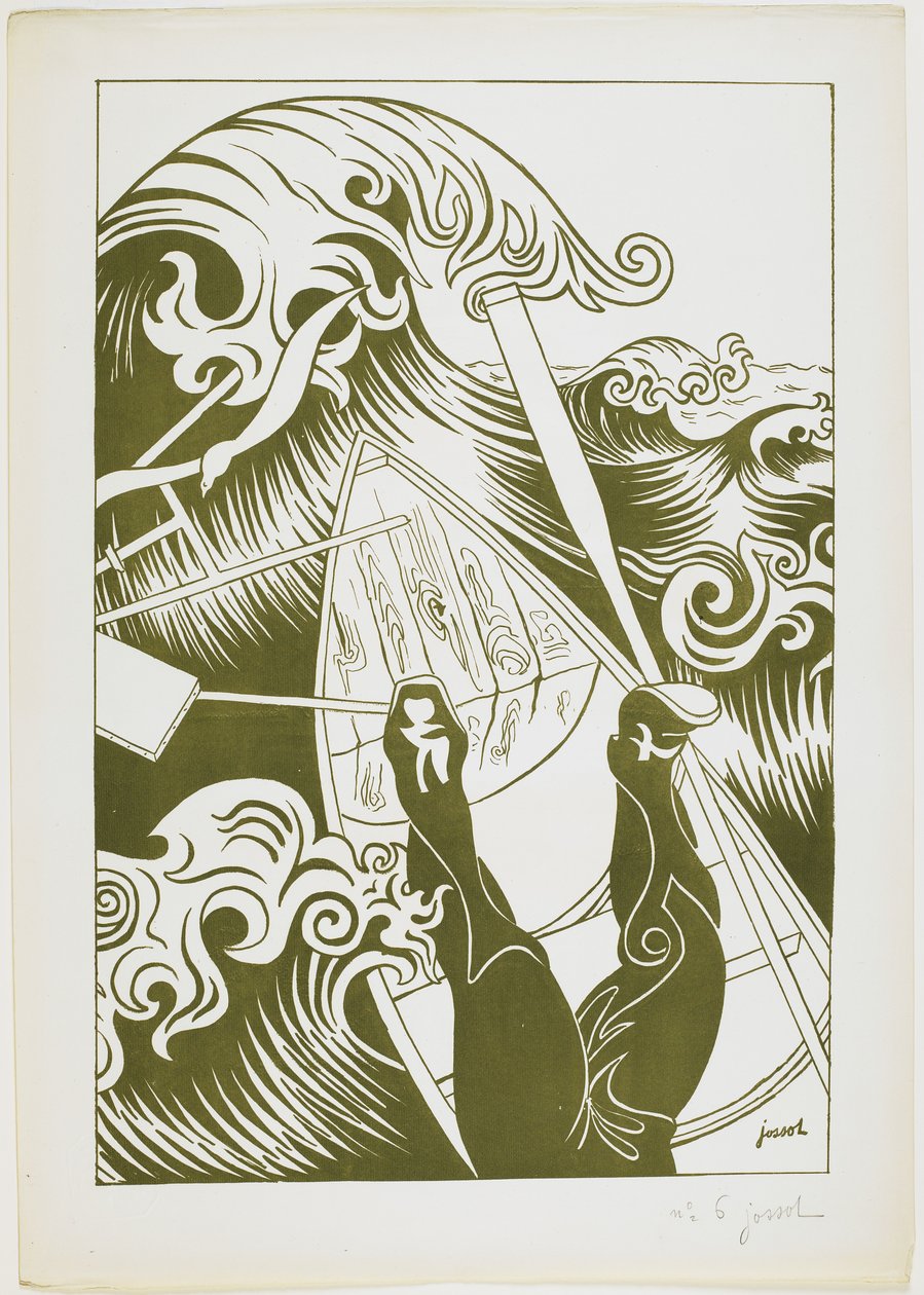 The Wave (1894) by Henri Gustave Jossot