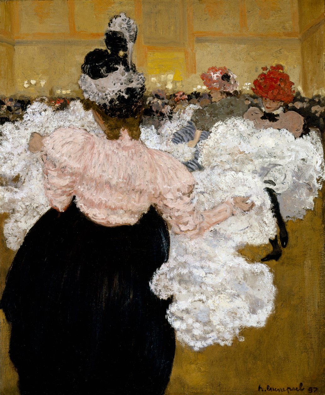 At the Moulin Rouge by Henri Jacques Edouard Evenepoel