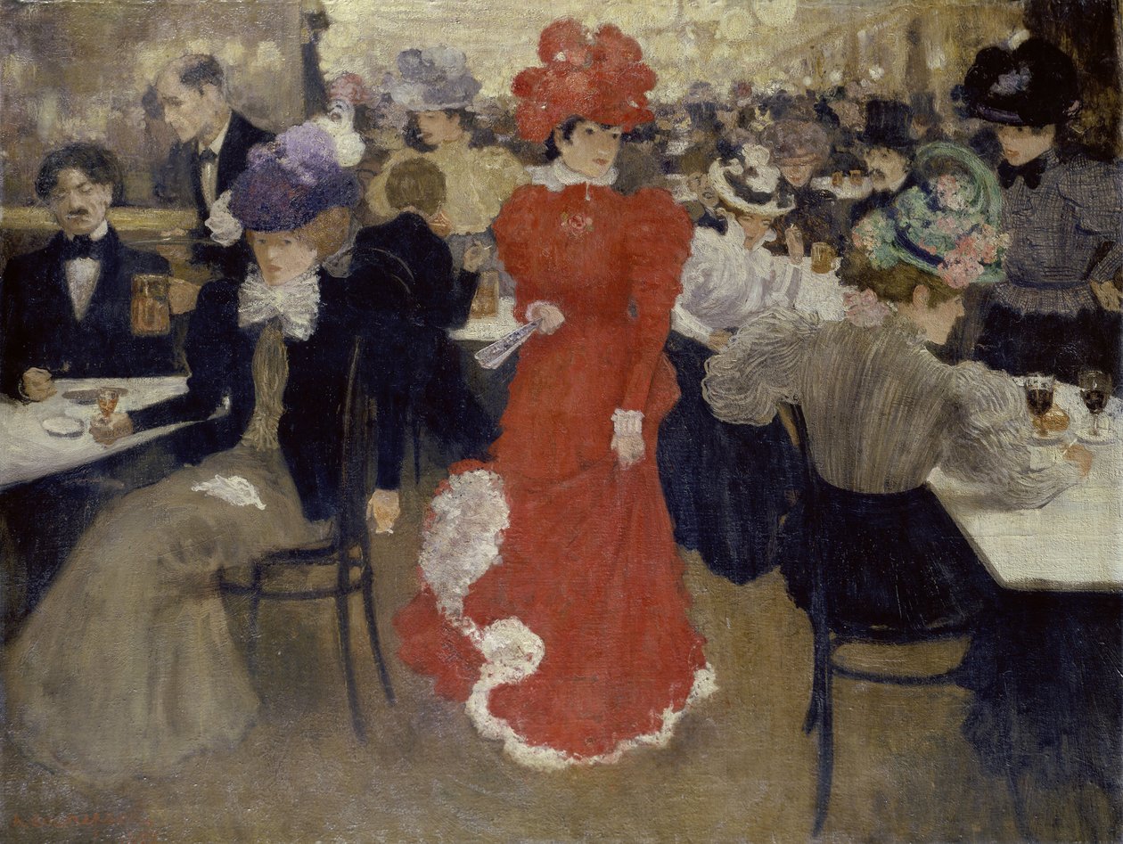 In the Café d