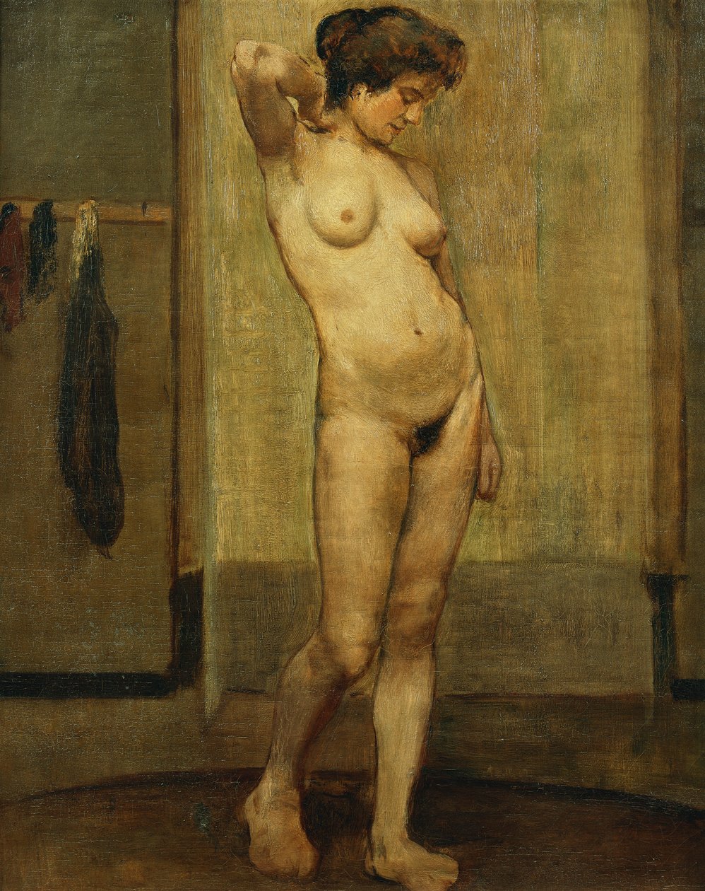 Standing Nude by Henri Jacques Edouard Evenepoel