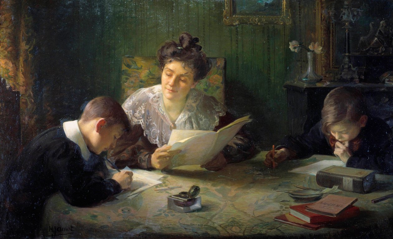 Homework by Henri Jamet