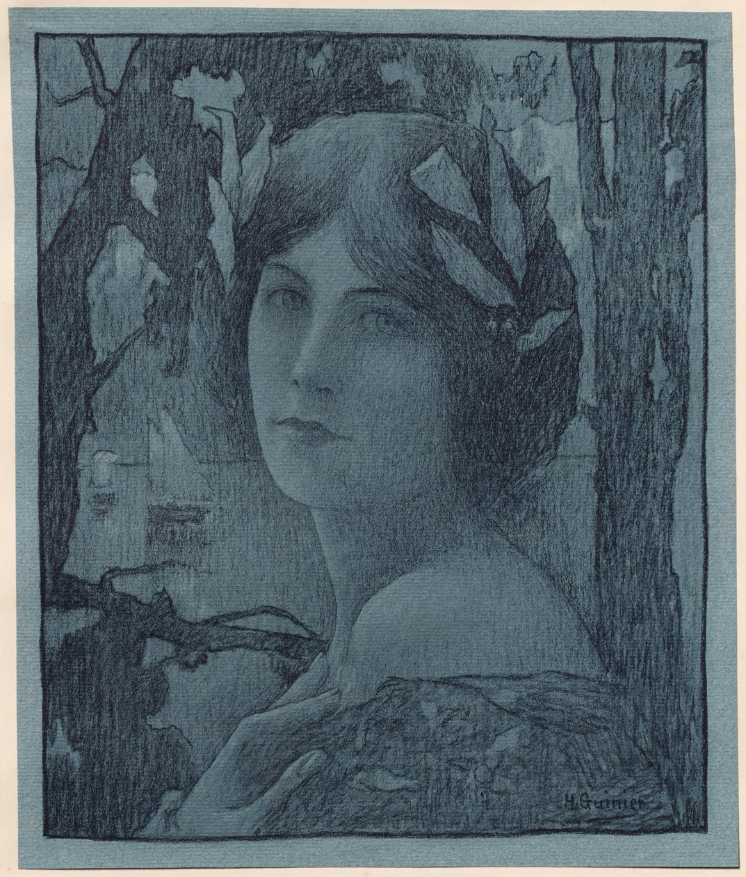 Sweet Night by Henri Jules Guinier