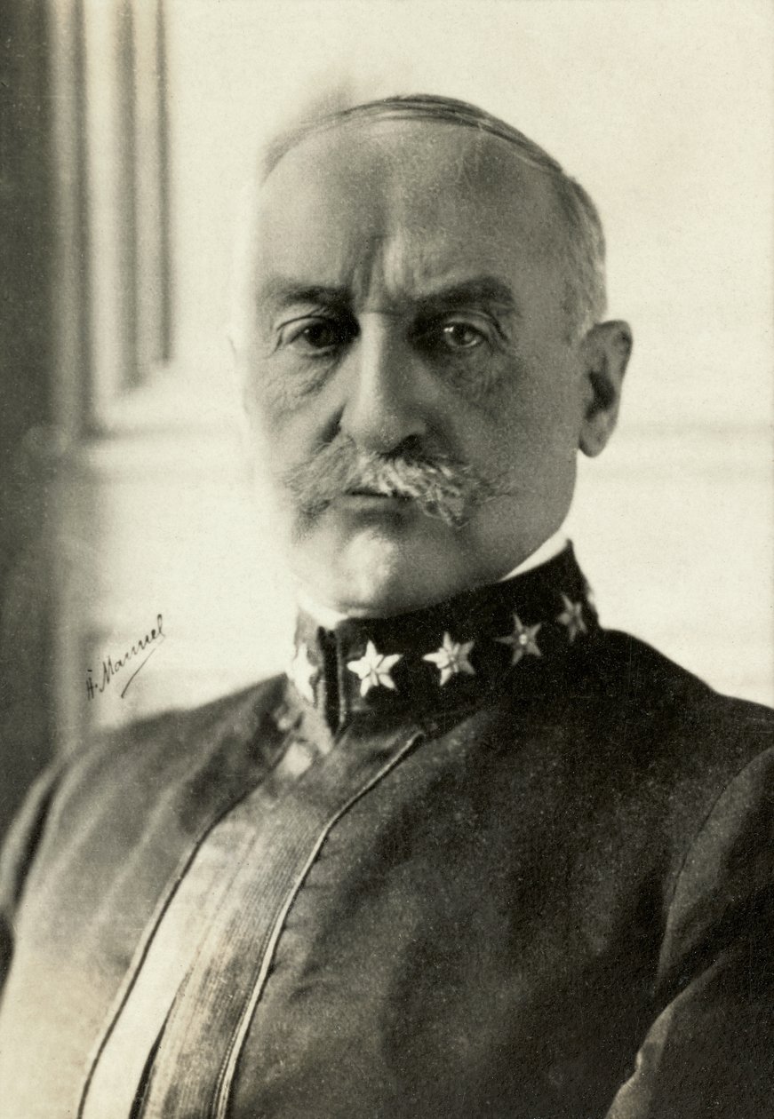 Portrait of Admiral Benson by Henri Manuel