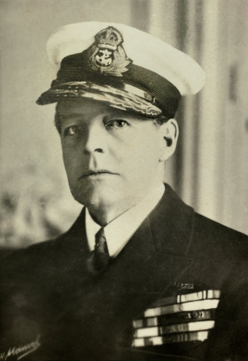 Portrait of Admiral David Beatty by Henri Manuel