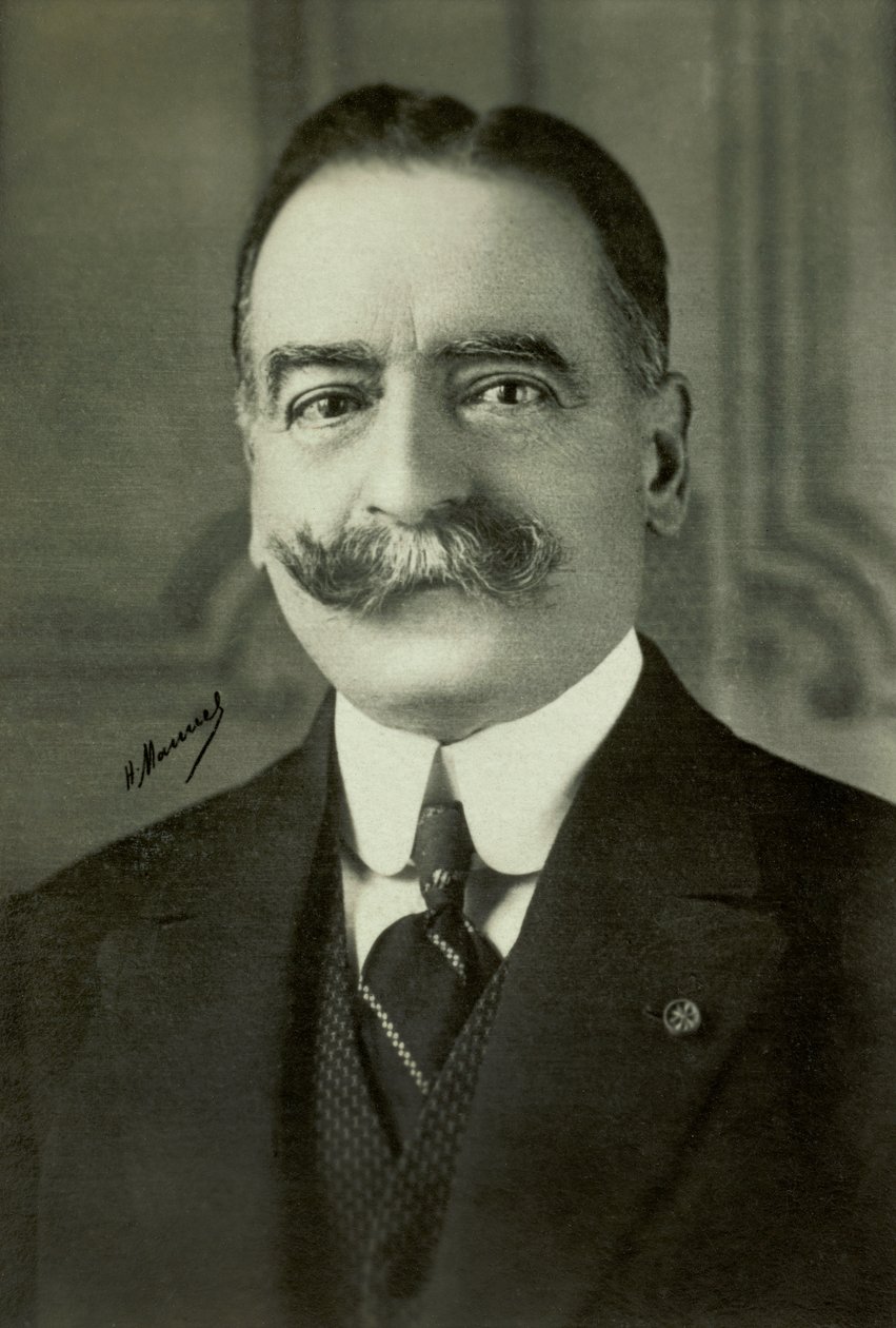 Portrait of Charles de Broqueville by Henri Manuel