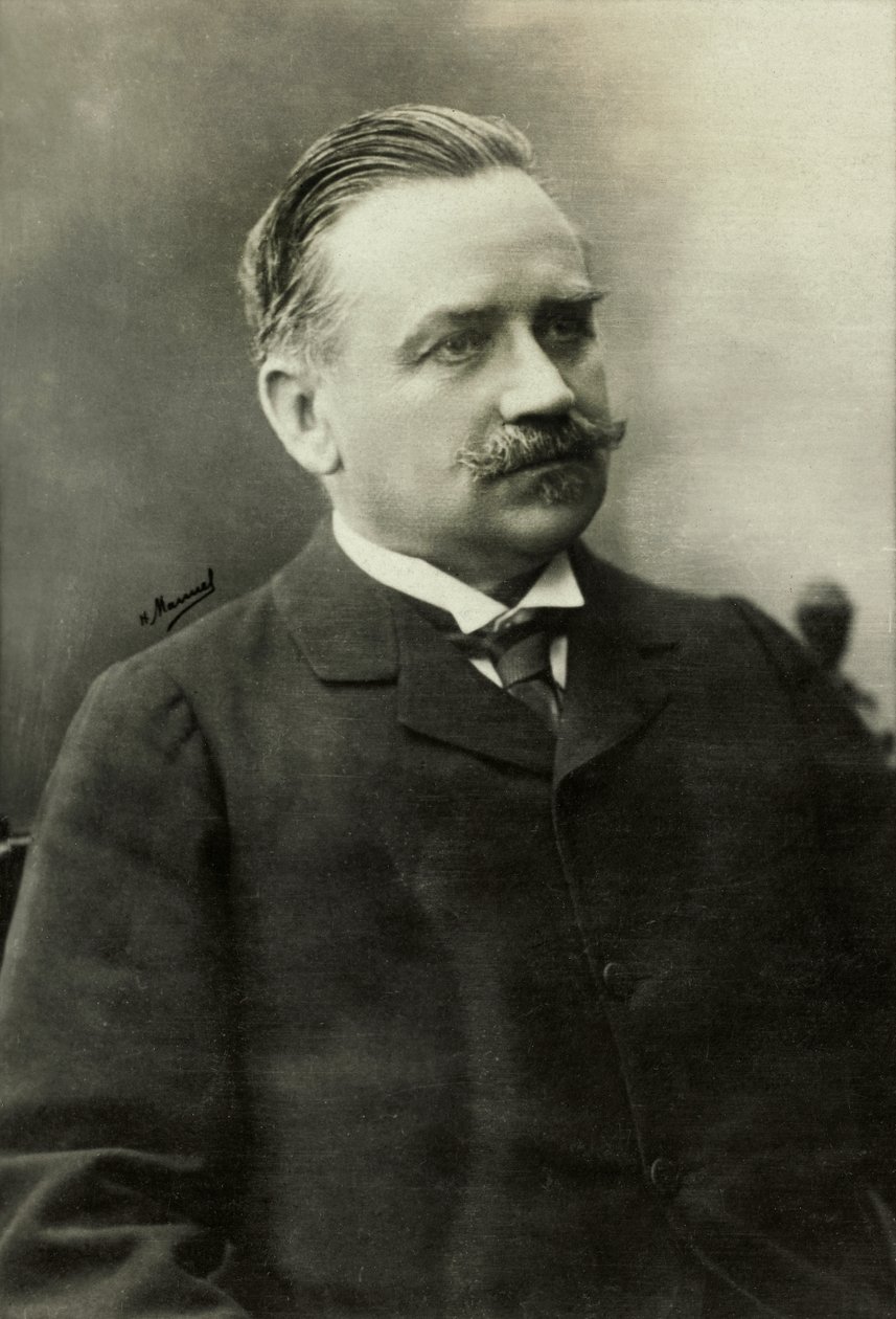 Portrait of Edmond Perrier by Henri Manuel