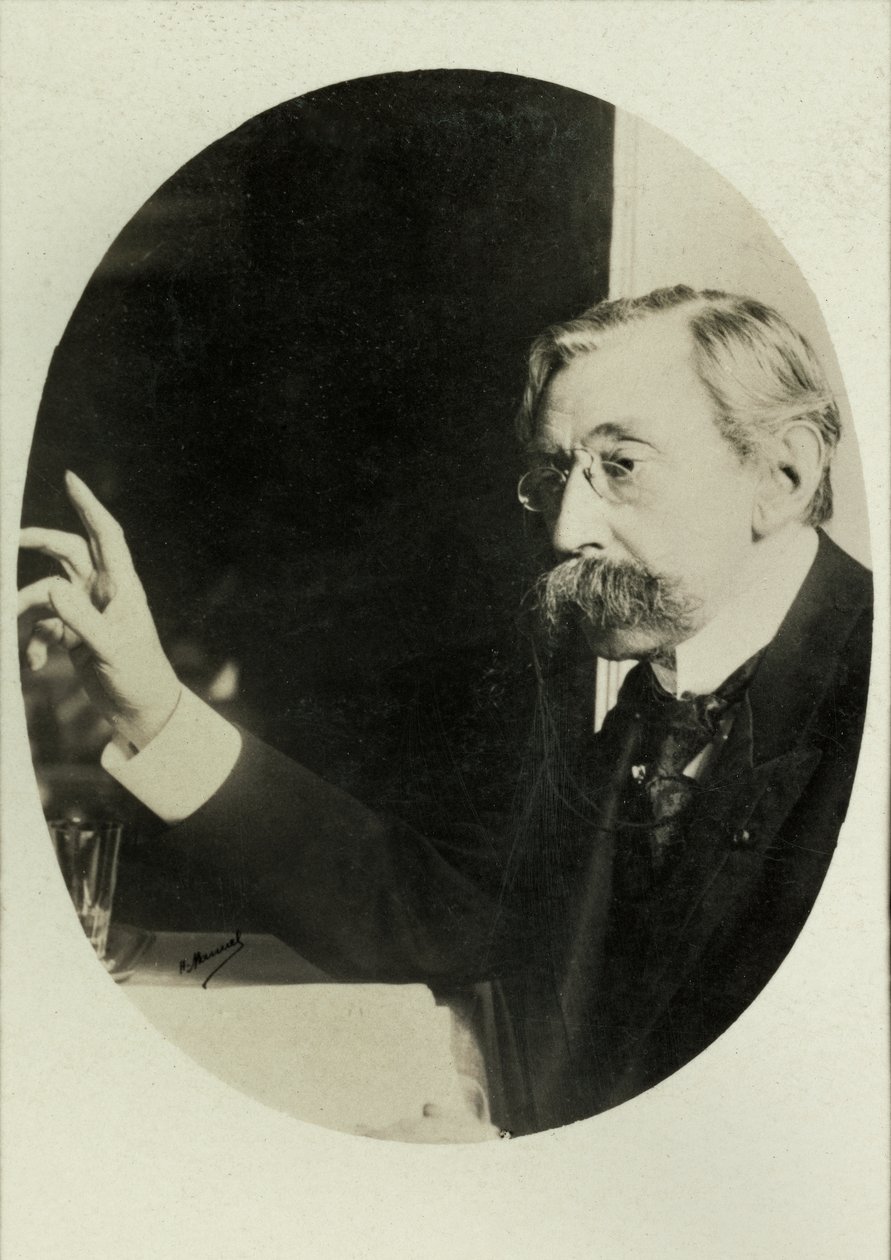 Portrait of Émile Verhaeren by Henri Manuel