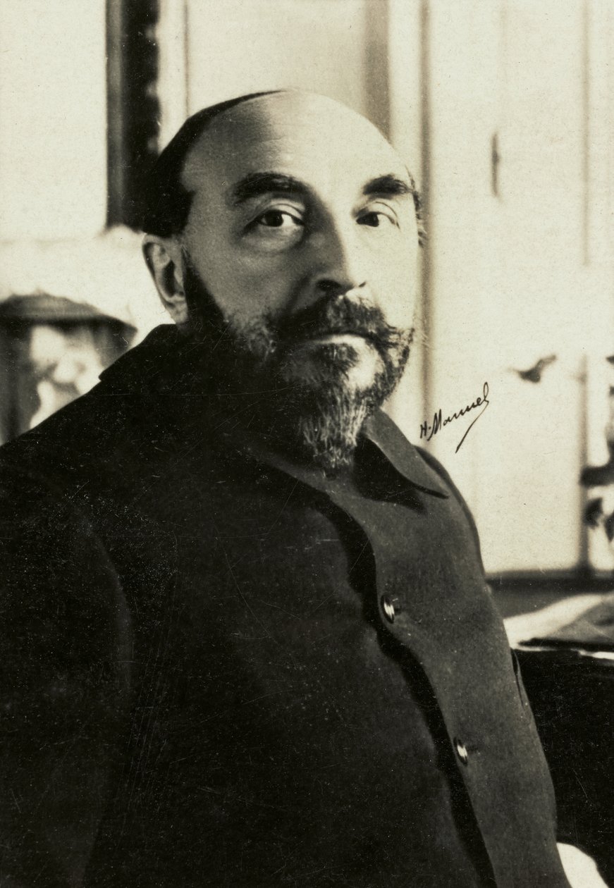 Portrait of Joseph Henri Boex aka J. H. Rosny Aîné by Henri Manuel
