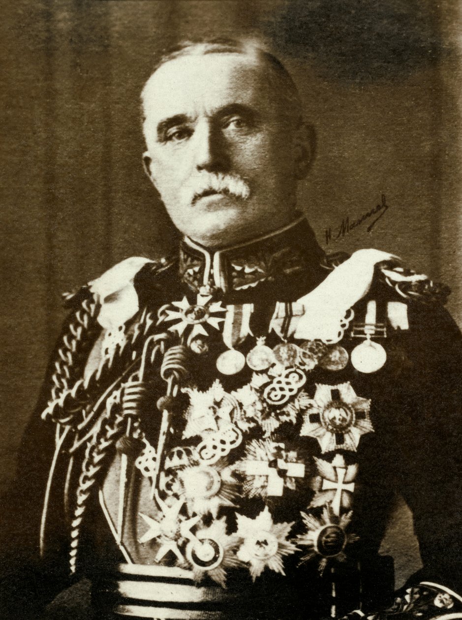 Portrait of Marshal John French by Henri Manuel