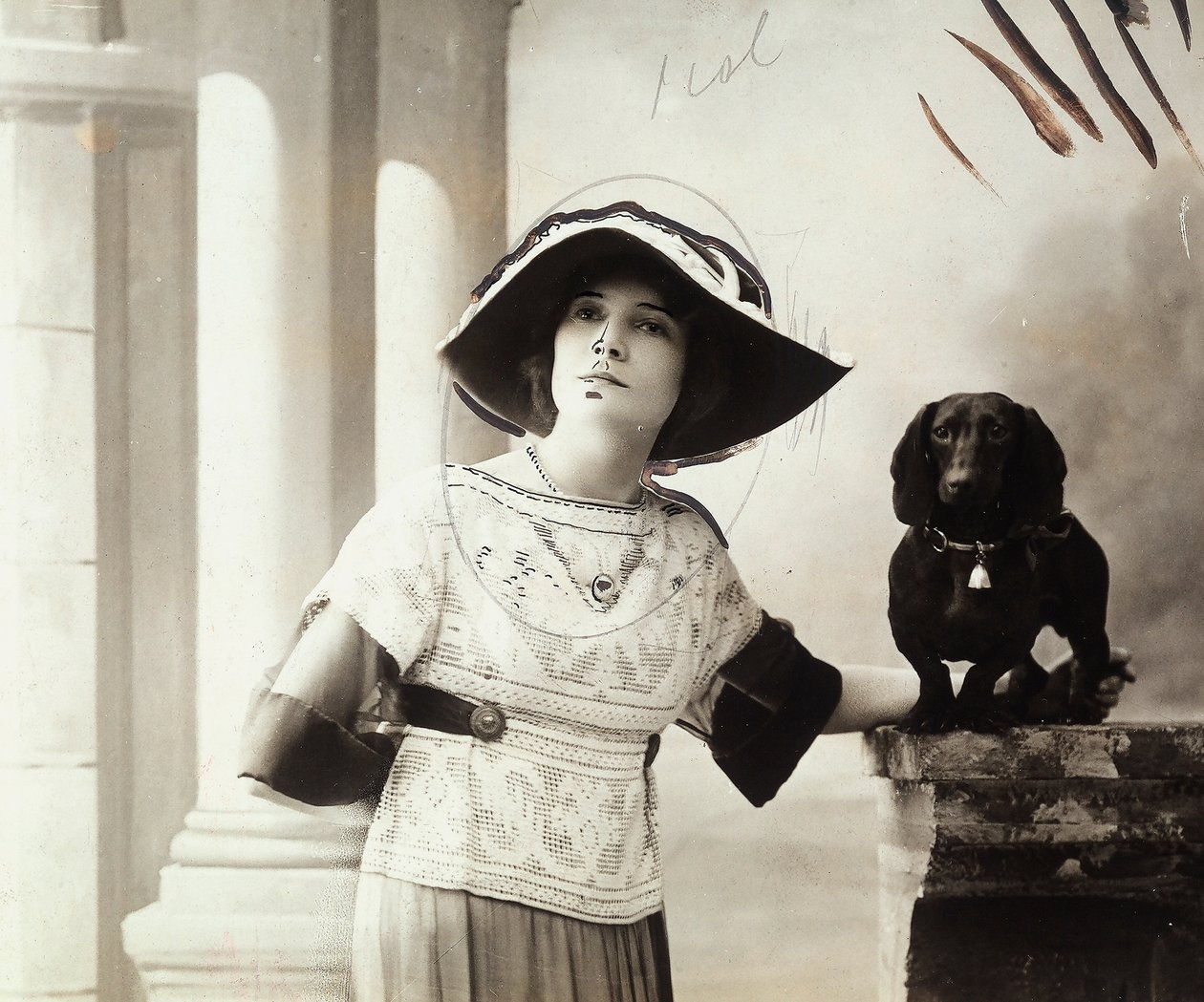 Portrait of the French Actor Pierre Frondaie, in the Theatrical Role of Michelle by Henri Manuel