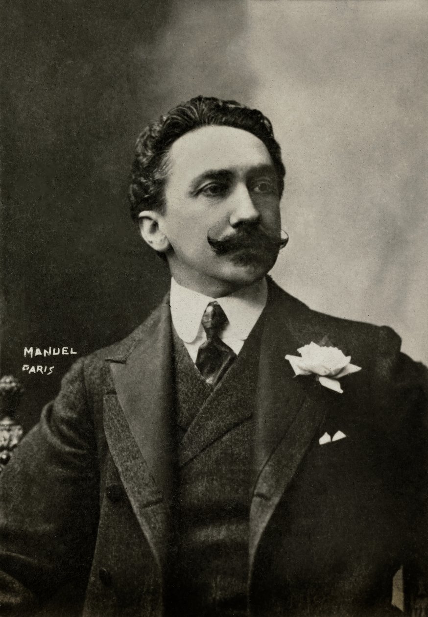Portrait of the writer Robert De Montesquiou by Henri Manuel