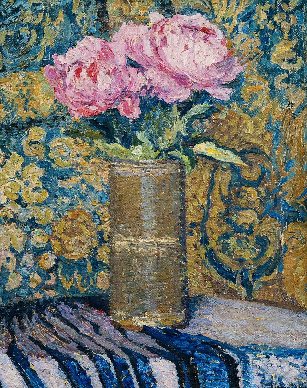 Bouquet of Peonies by Henri Martin