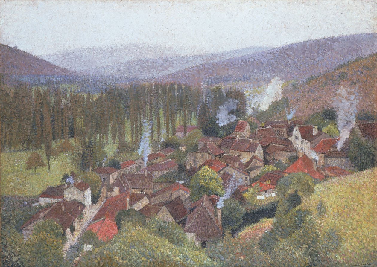 View of the Terrasse de Marquayrol, Labastide du Vert, 1935 by Henri Martin