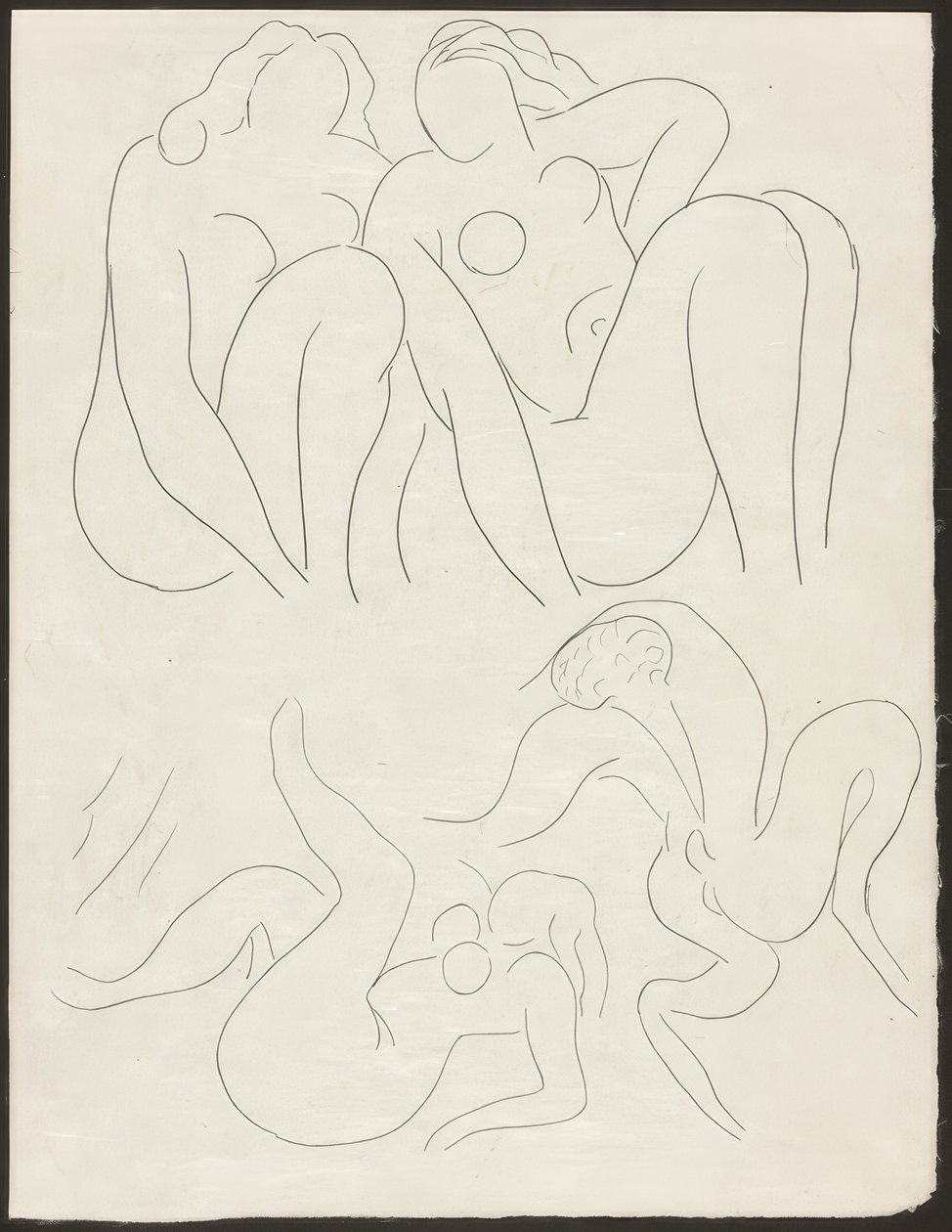 A Faun in the Afternoon, plate fifteen from Poesies de Mallarmé by Henri Matisse