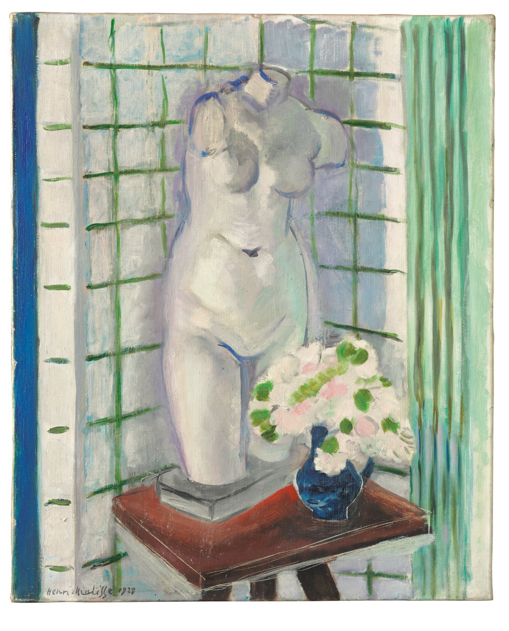 Antique and Carnations by Henri Matisse