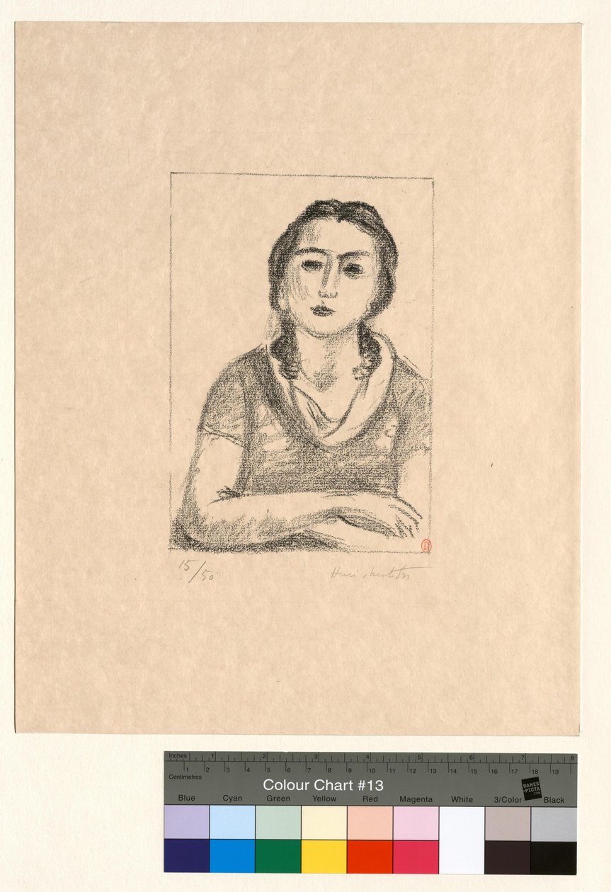 Bust of a Young Girl, Arms Crossed by Henri Matisse