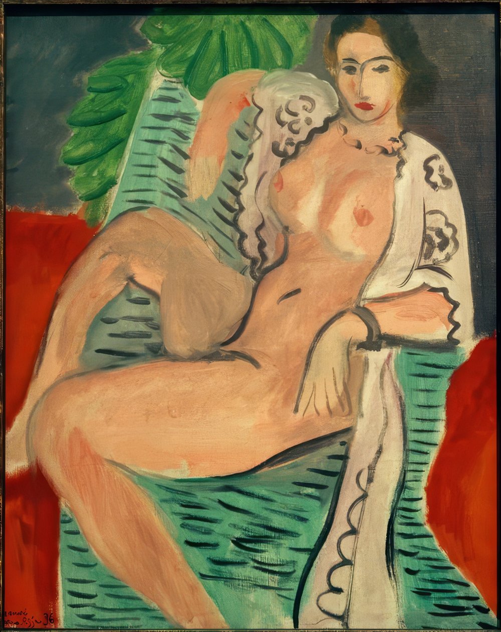 Draped Nude by Henri Matisse