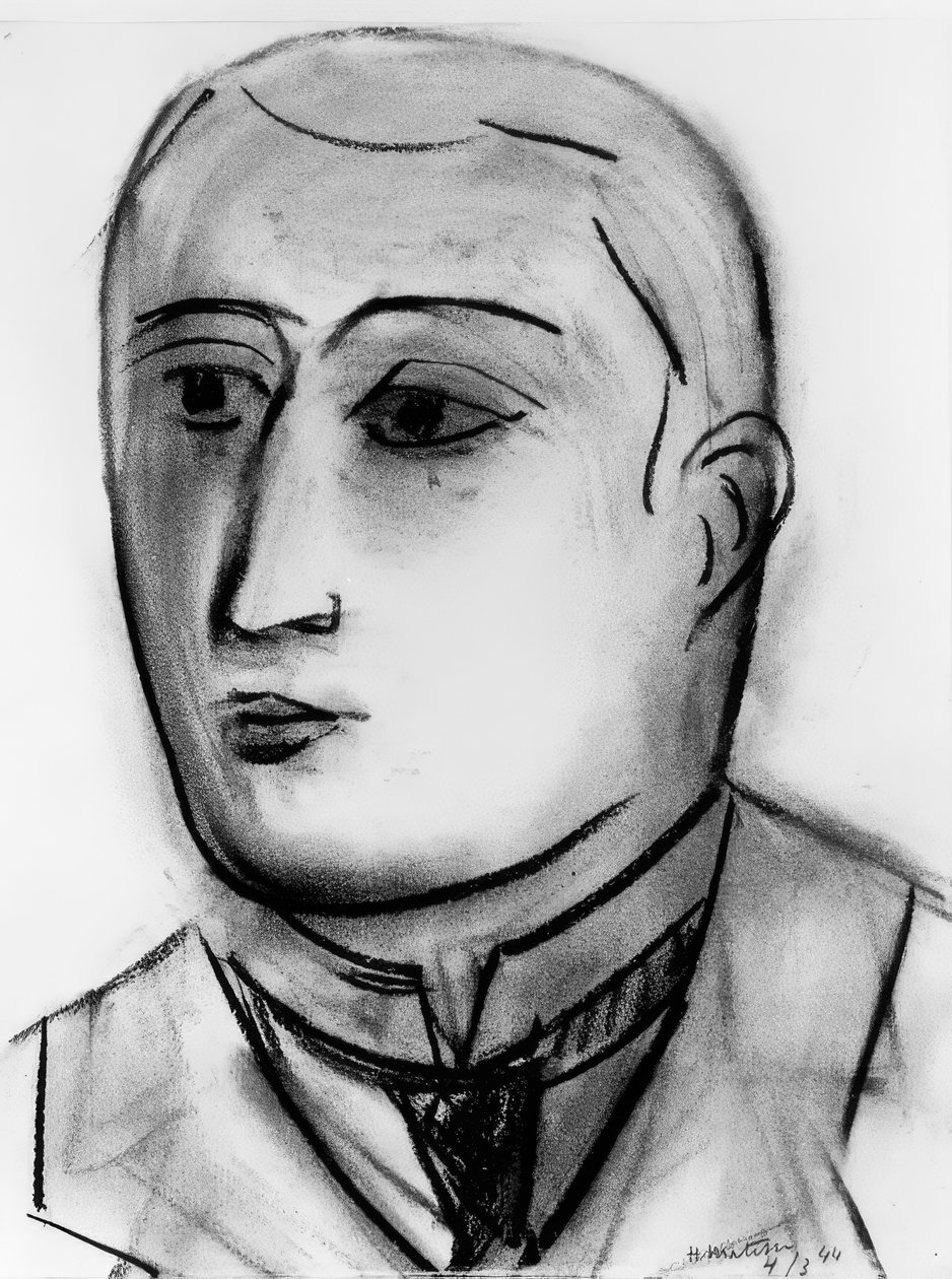 Study for the Portrait of Guillaume Apollinaire by Henri Matisse