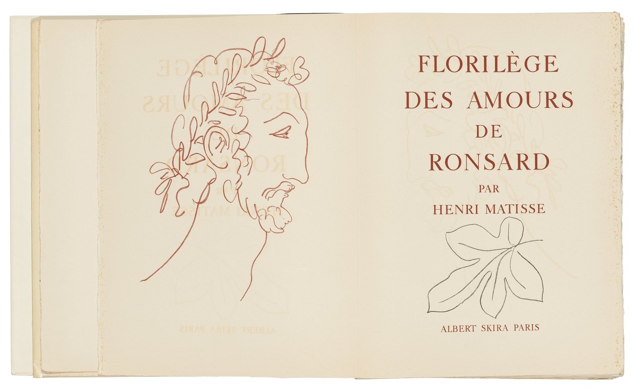 Anthology of the Loves of Ronsard by Henri Matisse