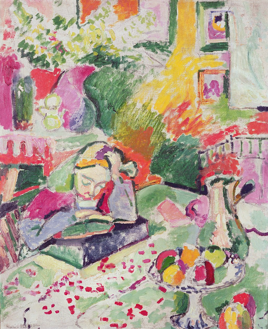 Girl Reading by Henri Matisse