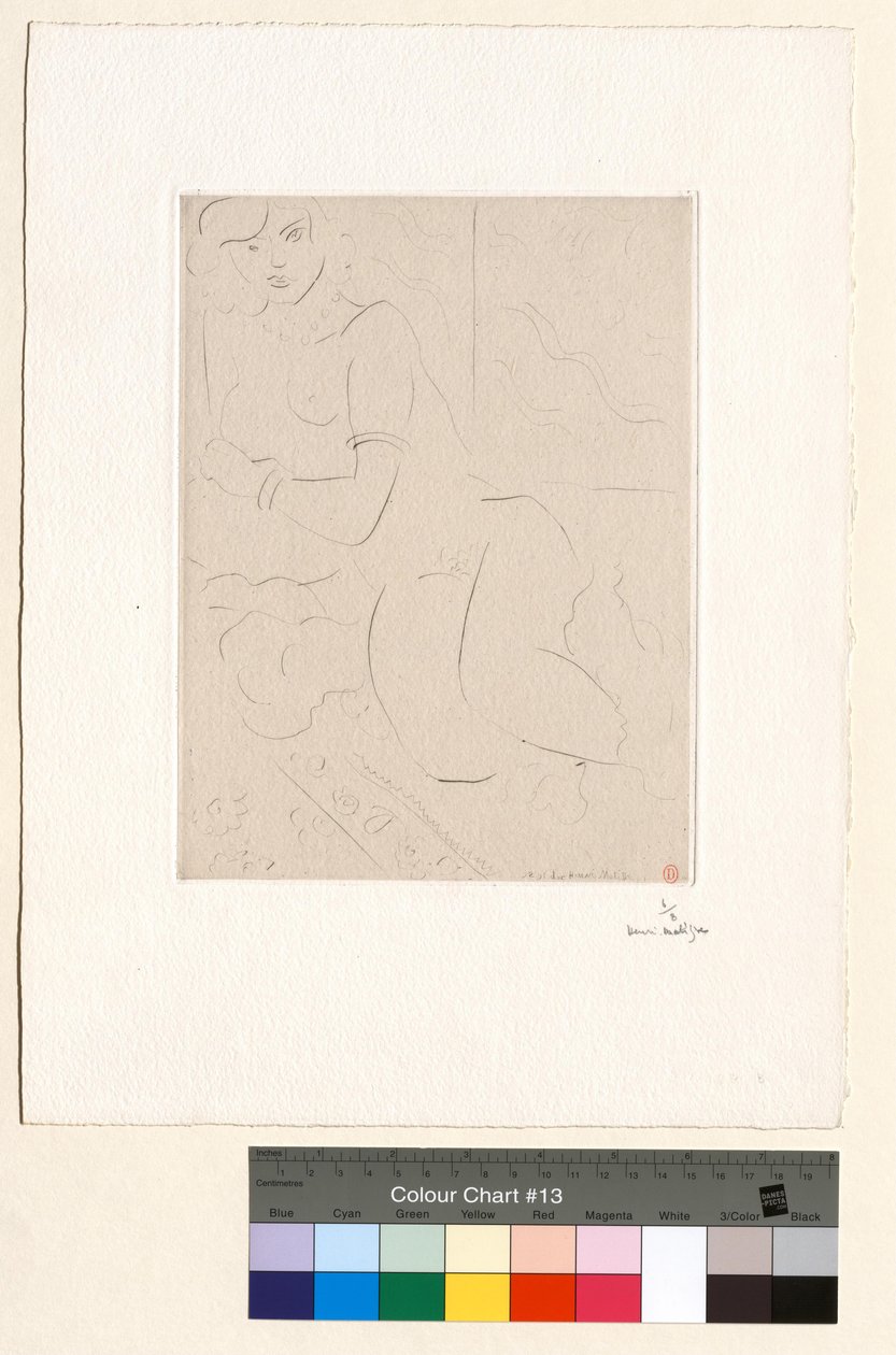 Large Reclining Nude Three-Quarters by Henri Matisse