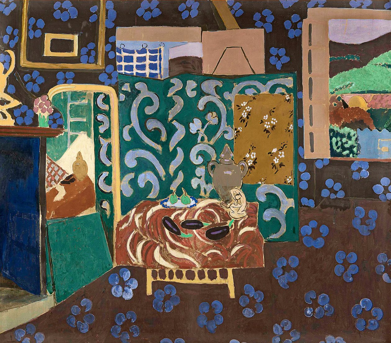 Interior with Aubergines by Henri Matisse