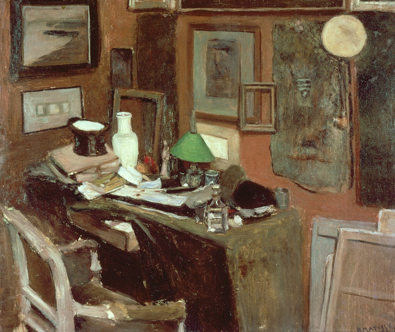 Interior with a Top Hat by Henri Matisse