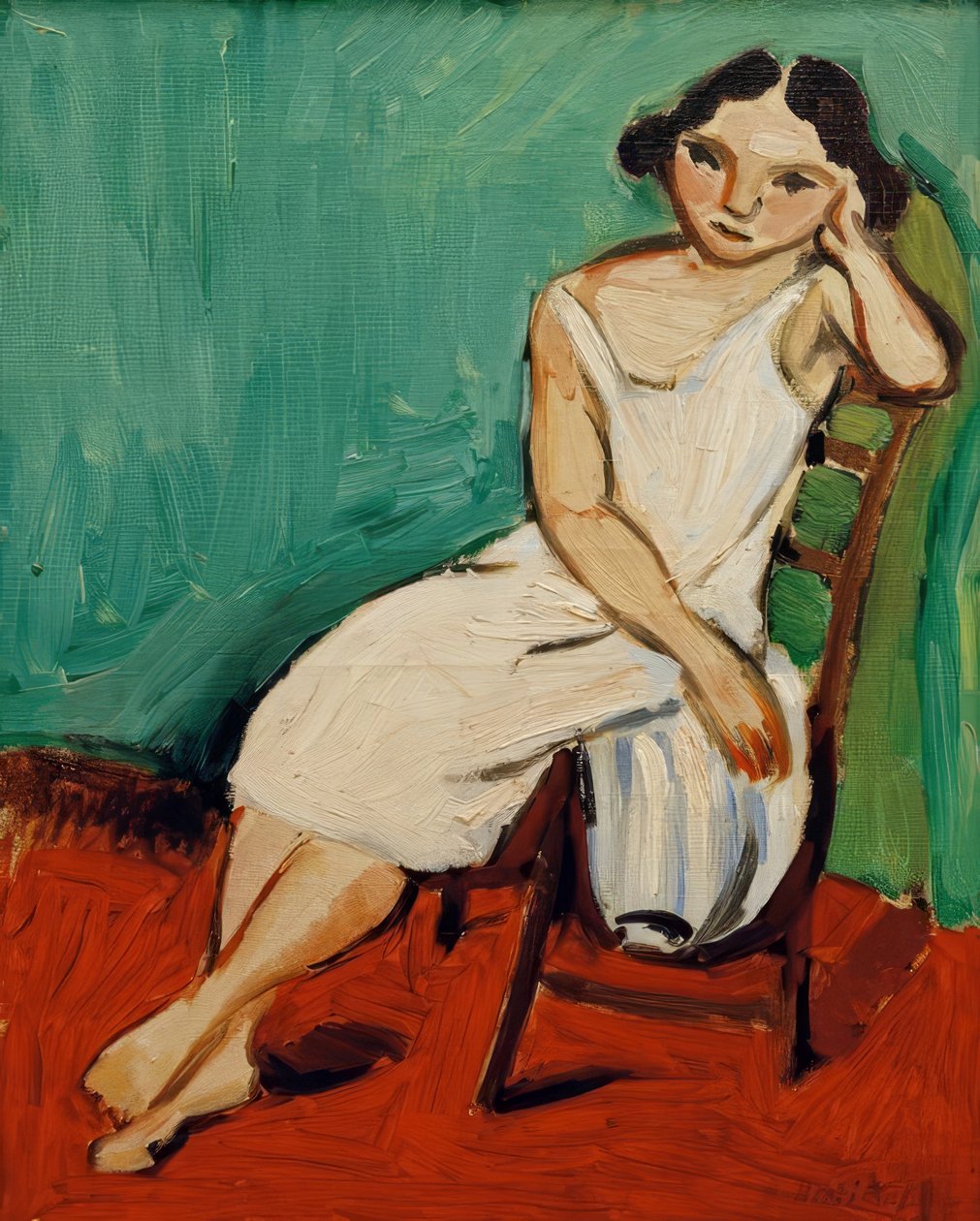 Seated Young Girl by Henri Matisse