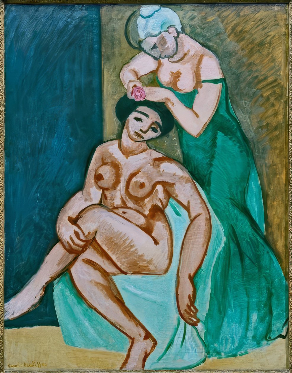 The Hairstyle by Henri Matisse