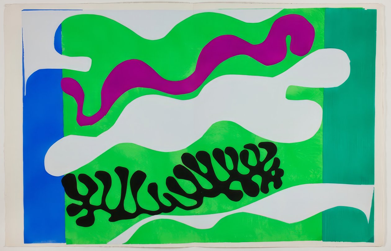 Lagoon, from Jazz by Henri Matisse: Premium art reproduction