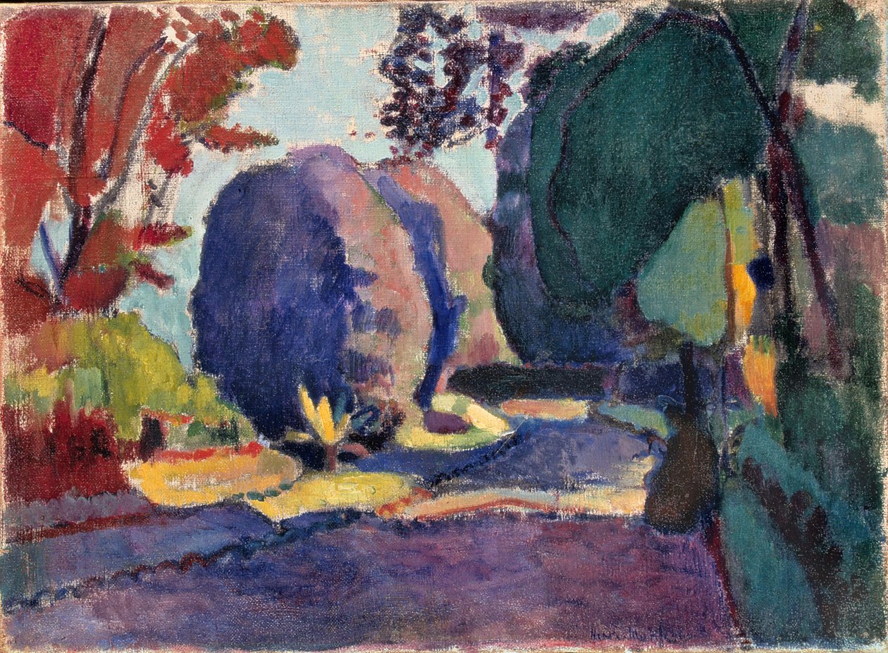 Luxembourg Gardens, c.1901 by Henri Matisse