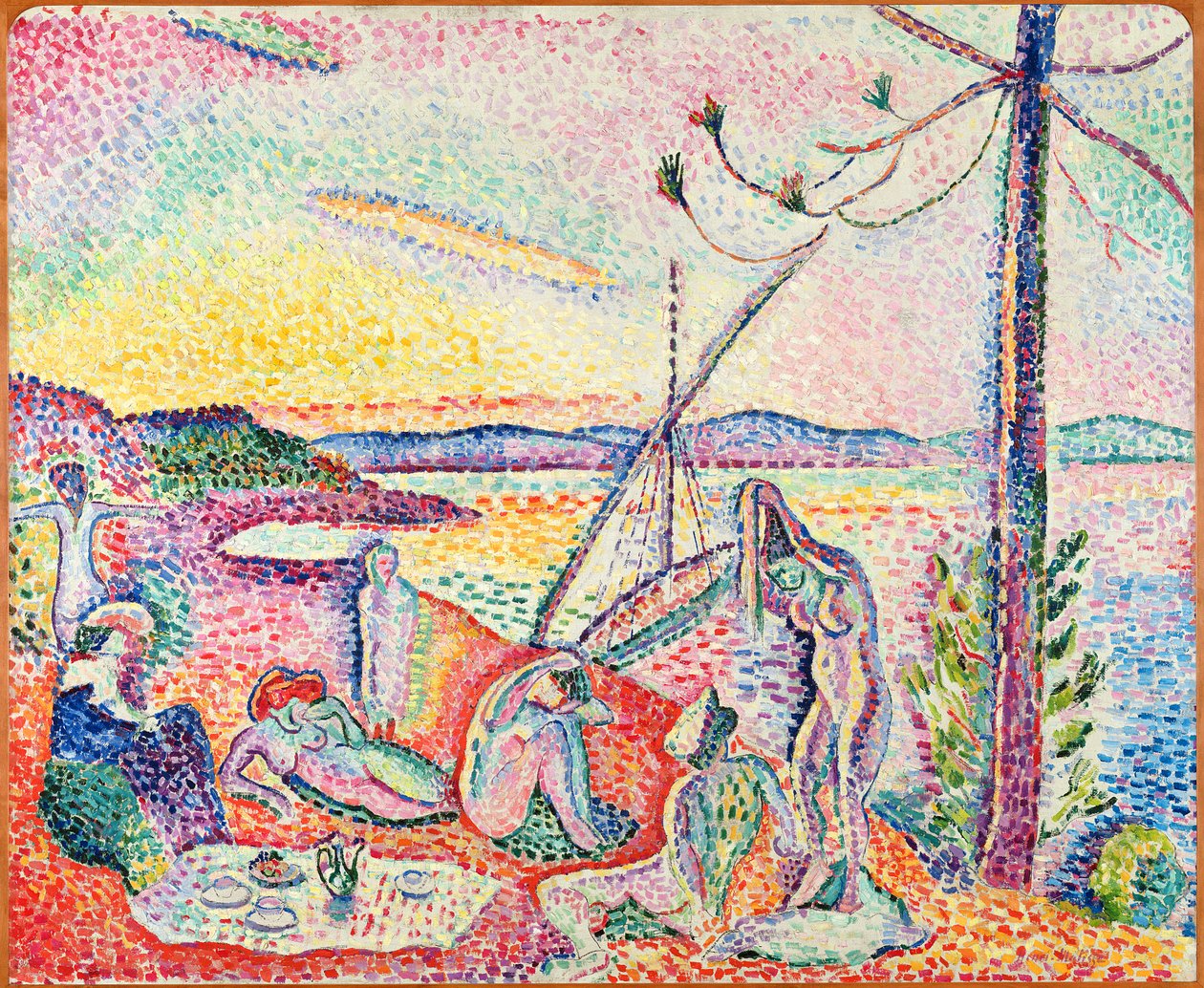 Luxury, Serenity and Pleasure by Henri Matisse