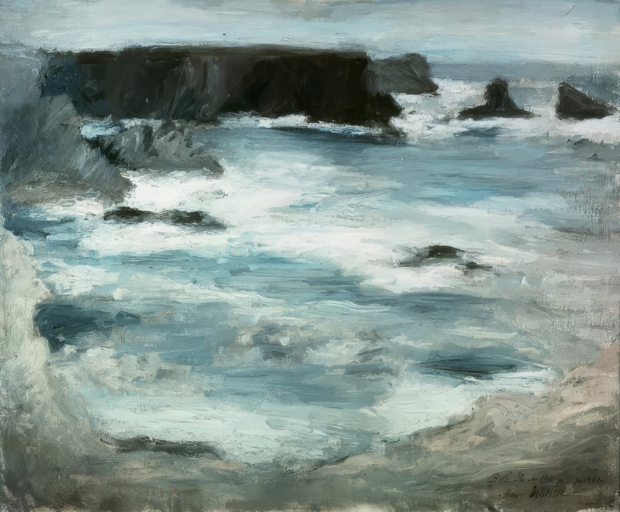 Sea. Belle-Ile by Henri Matisse