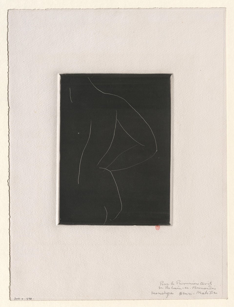 Nude from the Back by Henri Matisse