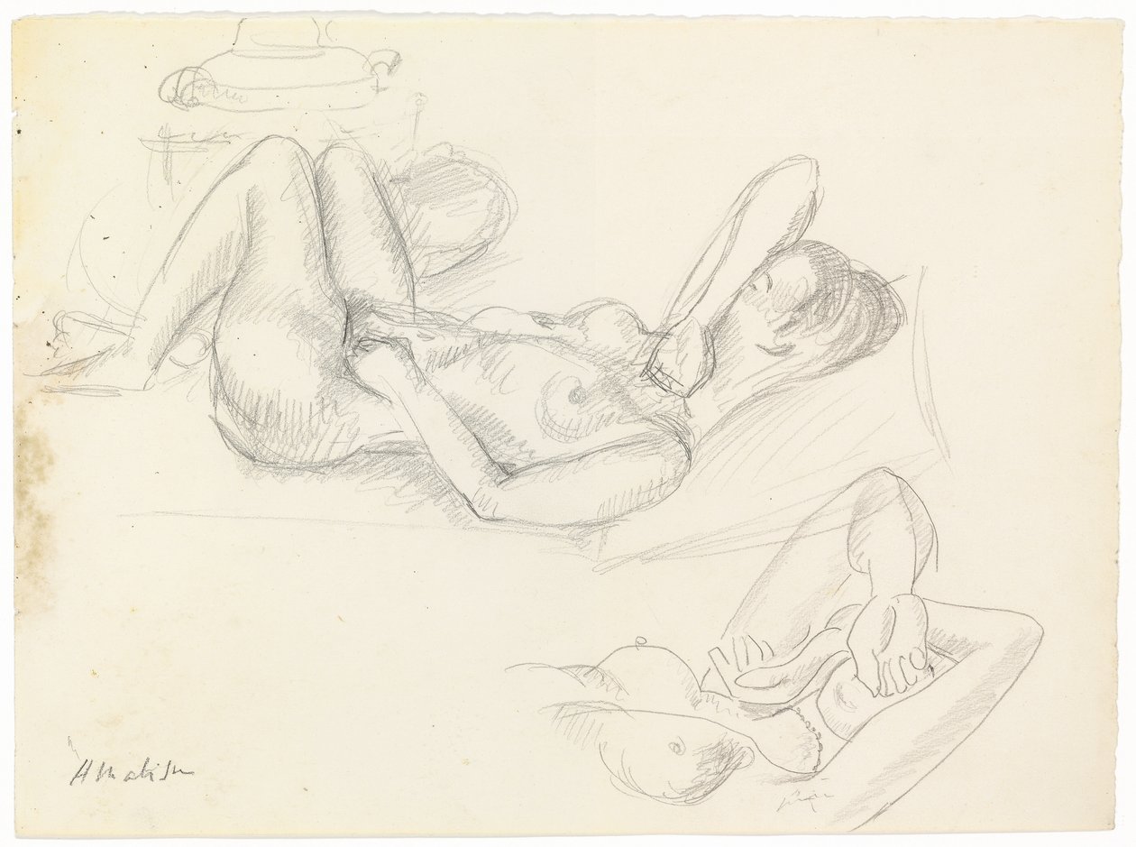 Nude Study, Covered Face by Henri Matisse