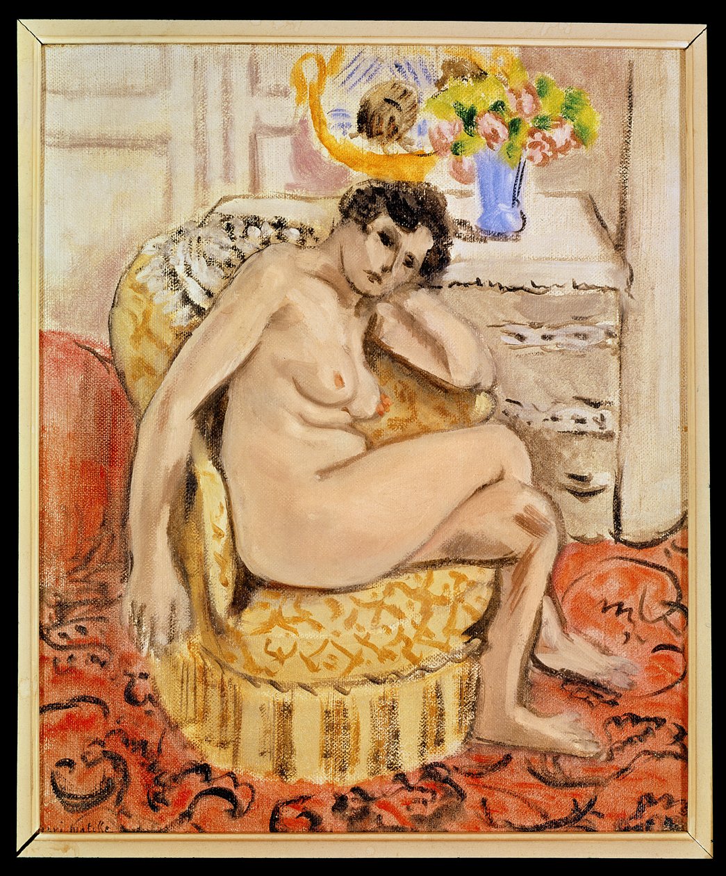Nude in an Armchair by Henri Matisse