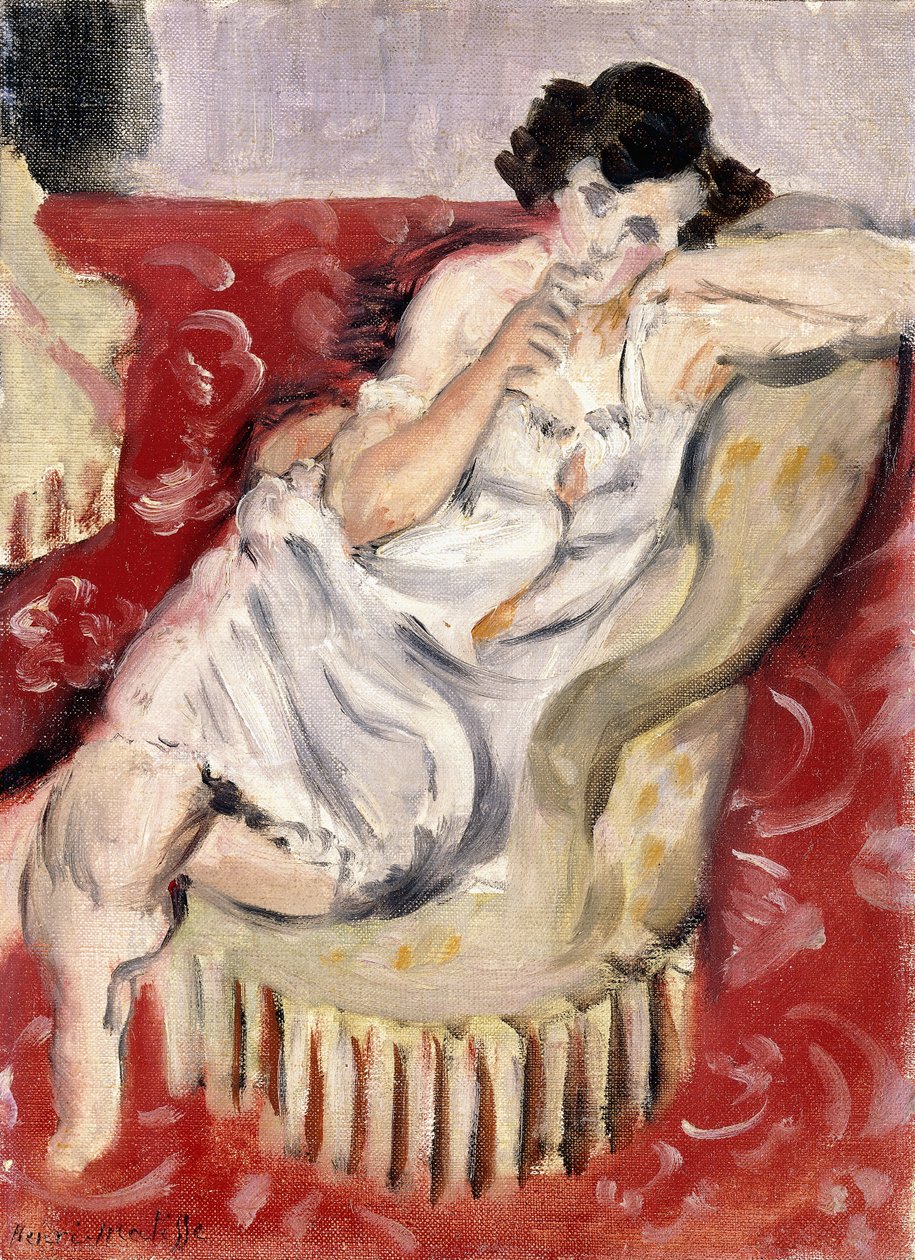 Nude with an Armchair by Henri Matisse