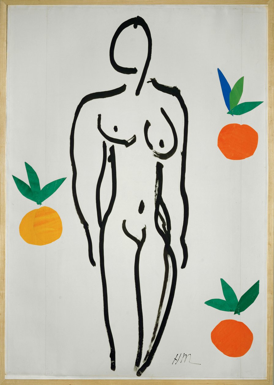 Nude with Oranges by Henri Matisse