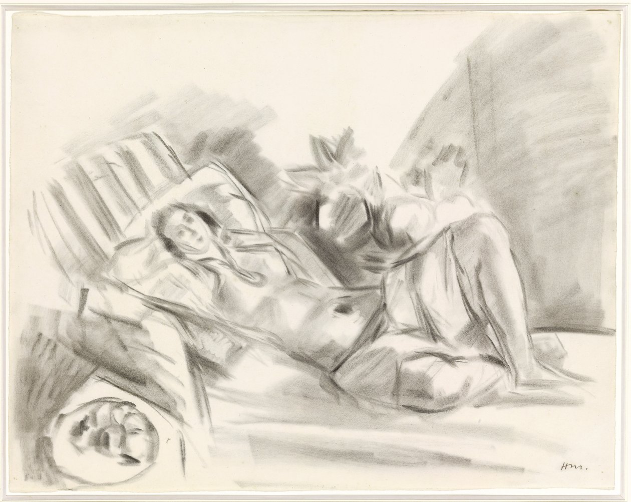 Odalisque with Magnolias by Henri Matisse